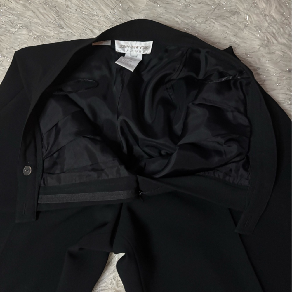 Jones New York Platinum Black Women’s Dress Pants Size 12 - Picture 8 of 14